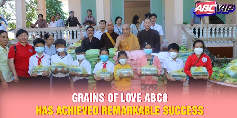 Grains of Love ABC8 has achieved remarkable success